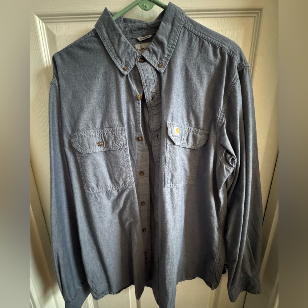 Men’s XL Carhartt button down.
